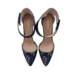 Charles By Charles David Navy and Pink Heels